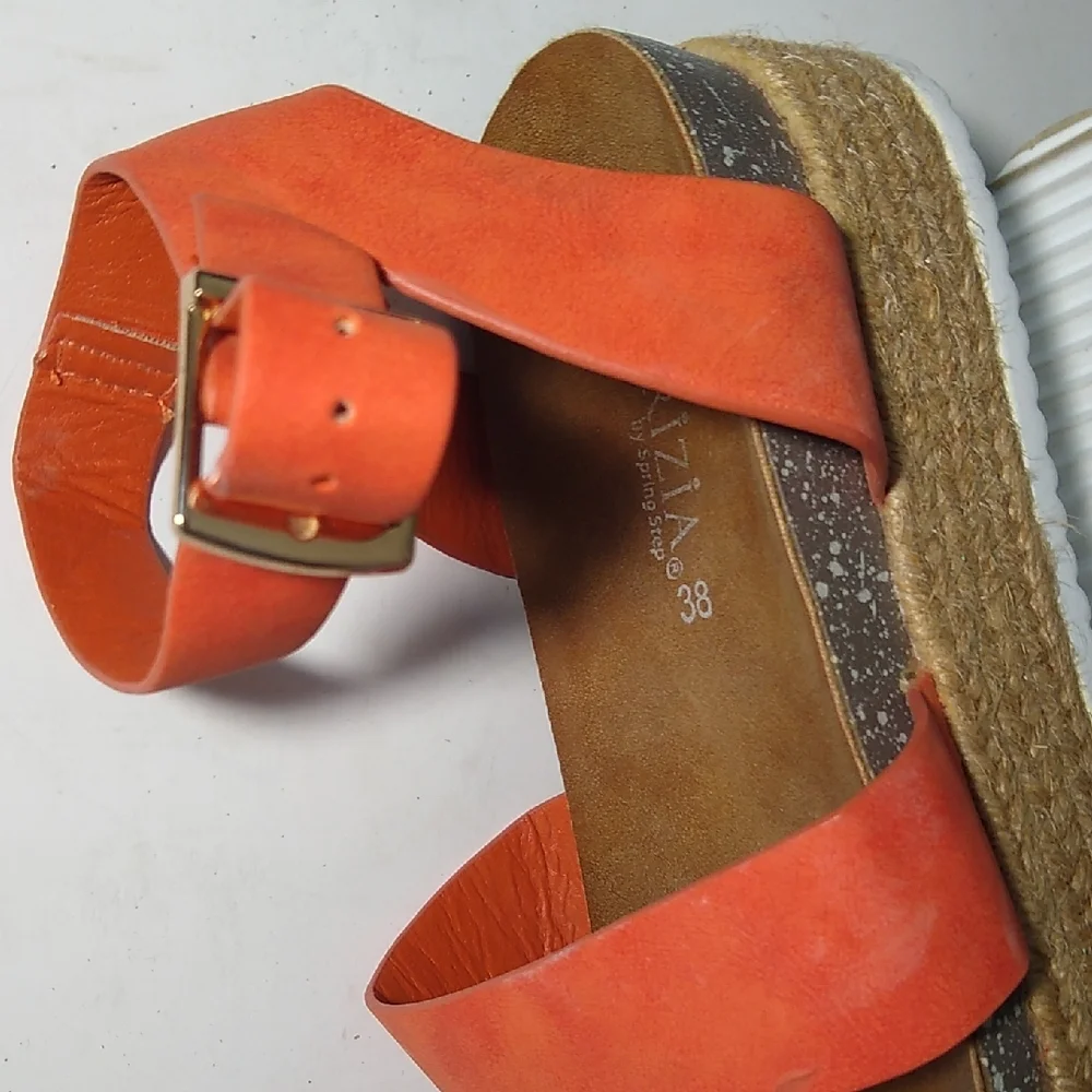 NWOT Patrizia by Spring Step 38 Women's Platform Sandals - Picture 12 of 12